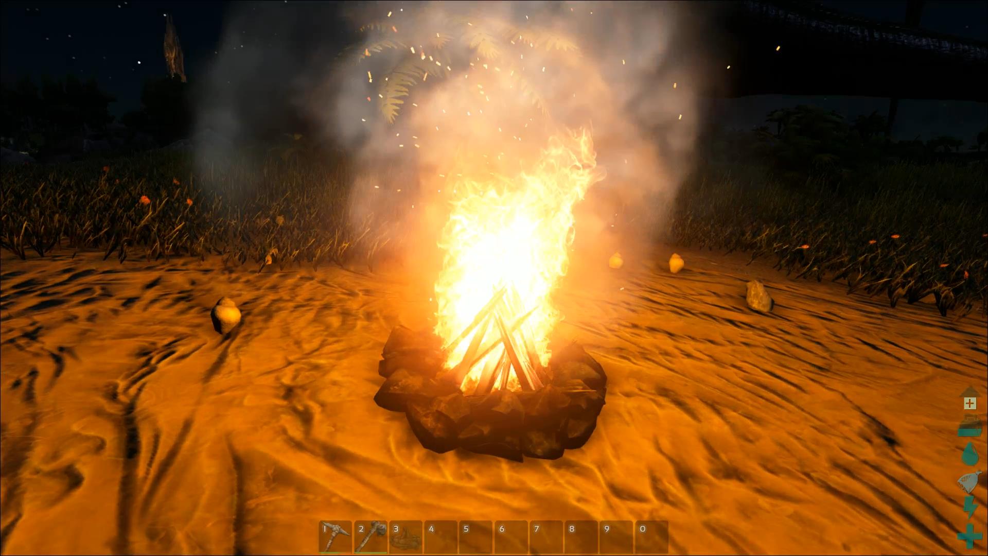 Food & Water are the first critical resources in Ark: Survival Evolved.